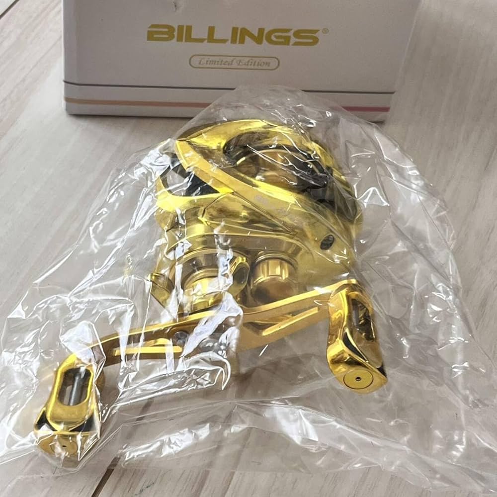 Amazon | ノーブランド品 BILLINGSGD200ベイトリール金色金ピカ左巻き Amazon | ノーブランド品 BILLINGSGD200ベイトリール金色金ピカ左巻き